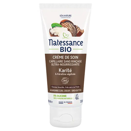 NATESSANCE - NatureCurl Ultra-Nourishing Shea Butter & Plant Keratin Curl Cream - Transform Your Curls! ✨💧🌀