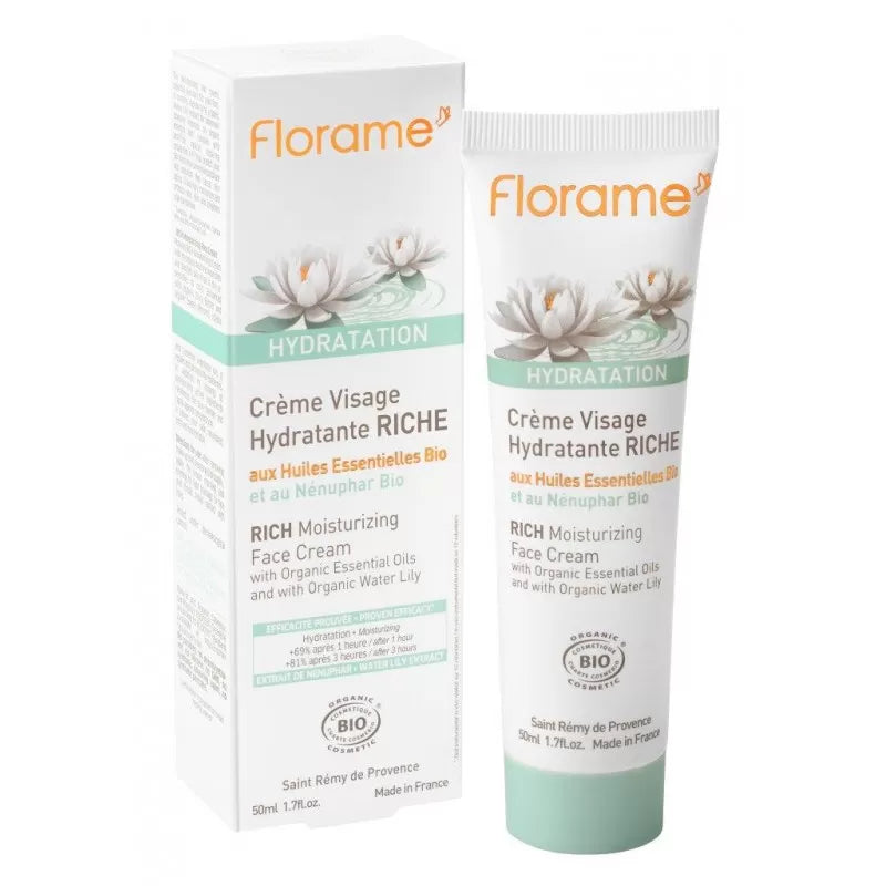 FLORAME - Rich Organic Moisturizing Cream - Deep Nourishment for Dry Skin 🌿✨