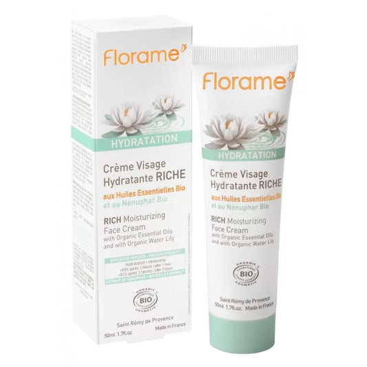 FLORAME - Rich Organic Moisturizing Cream - Deep Nourishment for Dry Skin 🌿✨
