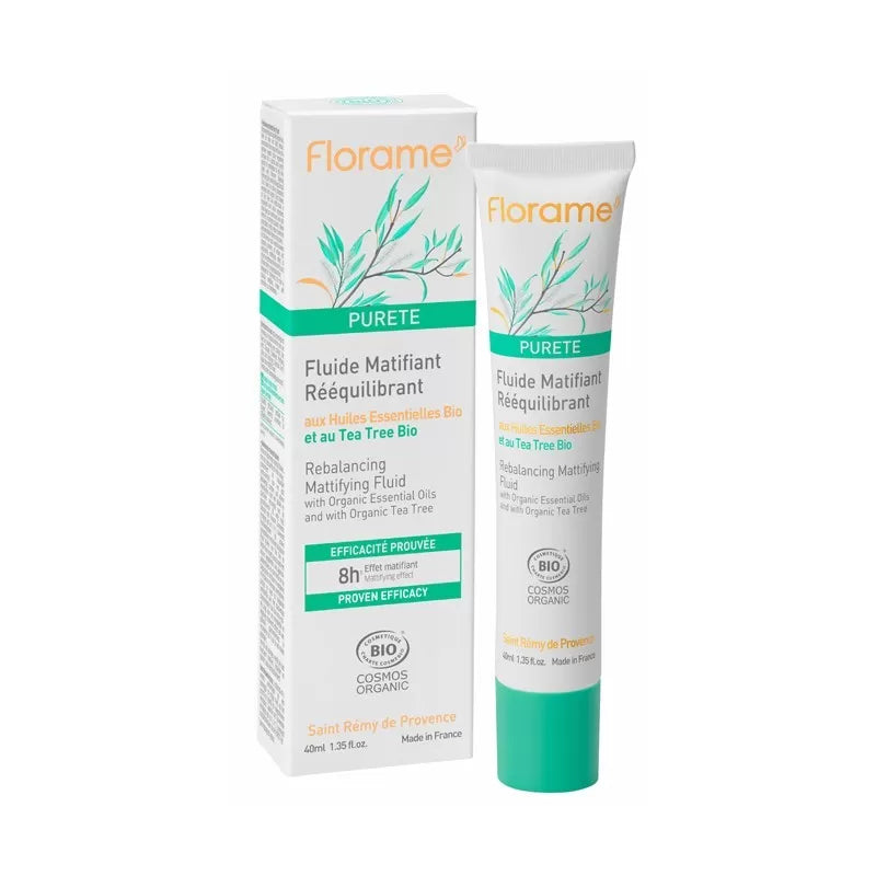 FLORAME - Mattifying Balancing Fluid Organic - Control Shine & Embrace Freshness! 🌟✨
