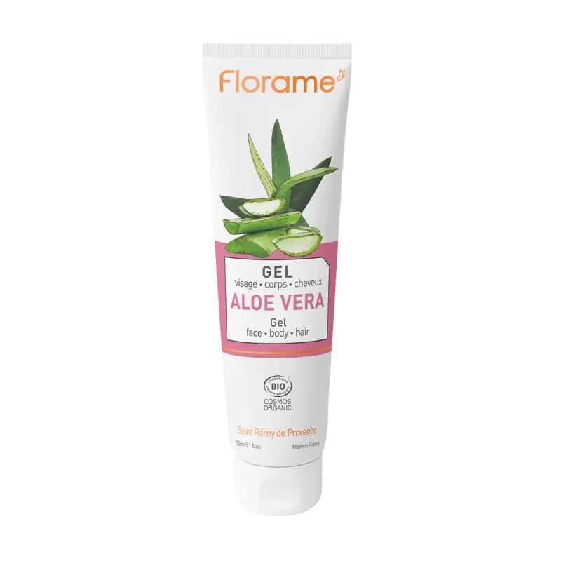 FLORAME - Aloe Vera BIO Gel for Face, Body & Hair - Nourish Your Skin & Shine Bright! 🌿✨