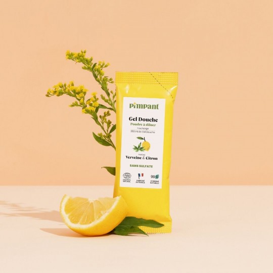 PIMPANT - Verbena Lemon Shower Gel - Refreshing Cleanse & Zesty Aroma 🌿🍋✨