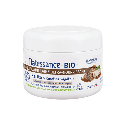 NATESSANCE - Ultra-Nourishing Hair Mask with Organic Shea Butter - Revitalize Your Locks! ✨💆‍♀️