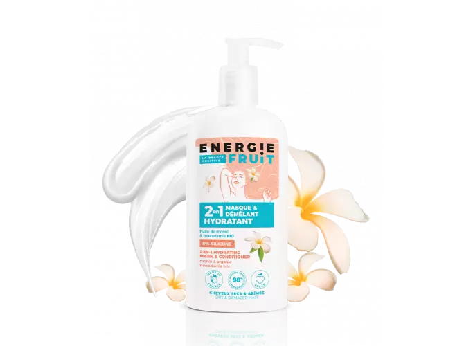 ENERGIE FRUIT - 2-in-1 Hair Treatment with Monoi - Unlock Glossy, Beautiful Hair! 🌟🍃