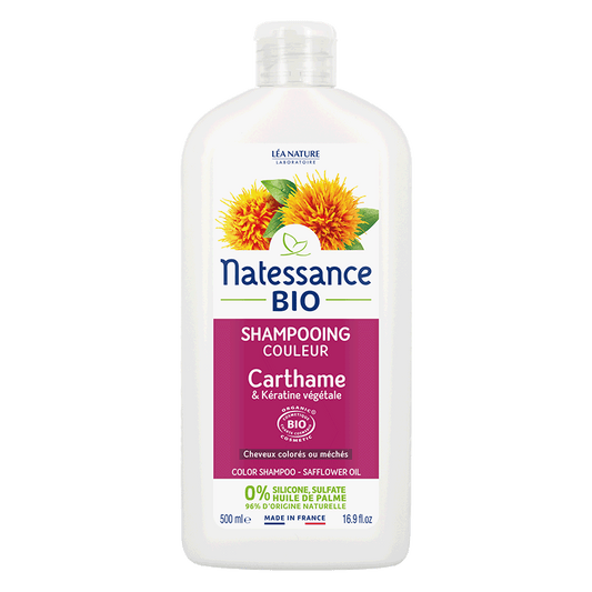 NATESSANCE - Color Protecting Shampoo with Organic Safflower Oil - Nourish & Shine Your Hair! 🌟🌱
