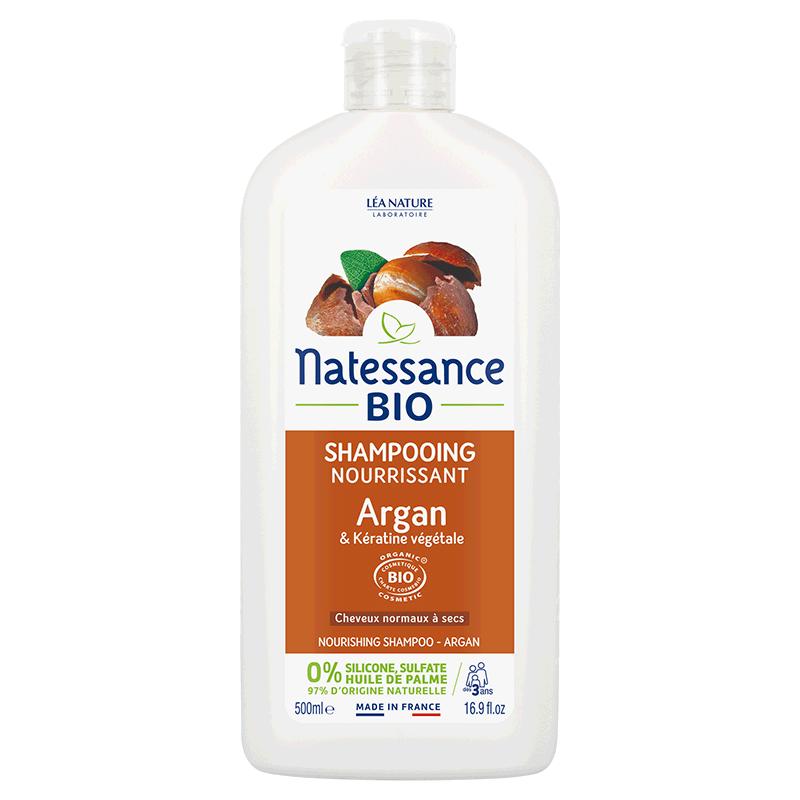 NATESSANCE - Nourishing Shampoo with Organic Argan Oil - Luxurious Care for Your Hair 🌿✨