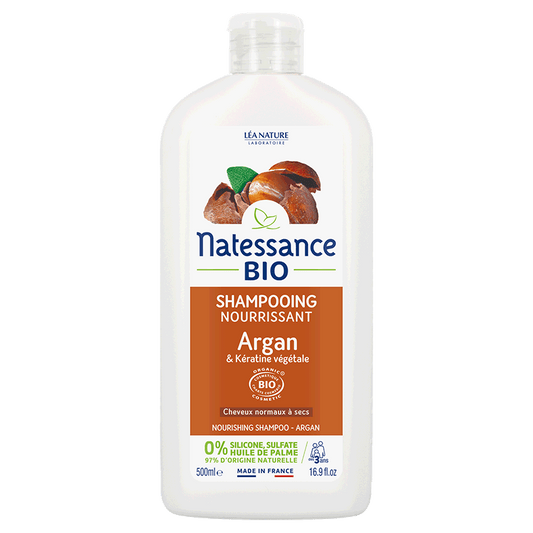 NATESSANCE - Nourishing Shampoo with Organic Argan Oil - Luxurious Care for Your Hair 🌿✨