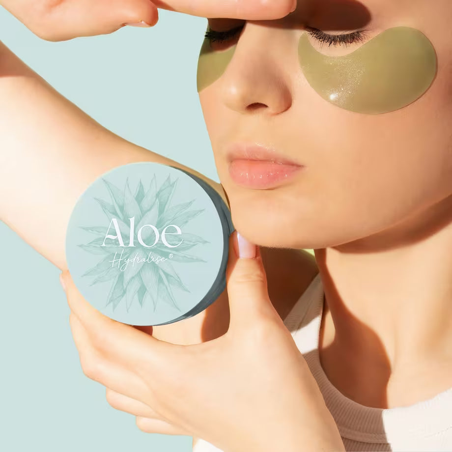 Aloe Paris - Hydrating Under-Eye Patches – Cooling Hydrogel Anti-Dark Circle Patches