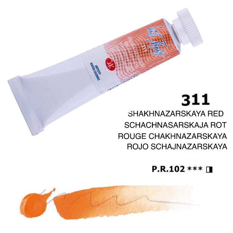 White Nights Saint Petersburg № 311 Schachnasarskaja Rot 10 ml