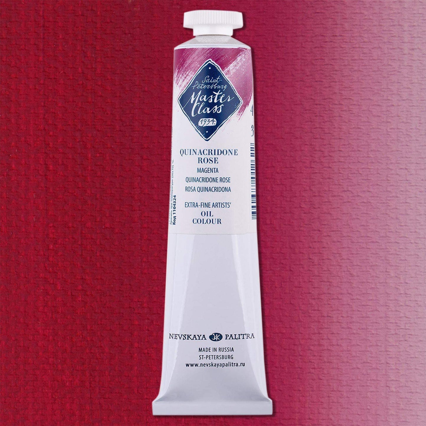 Nevskaya Palitra Master Class Ölfarbe Chinacridone Rose 324