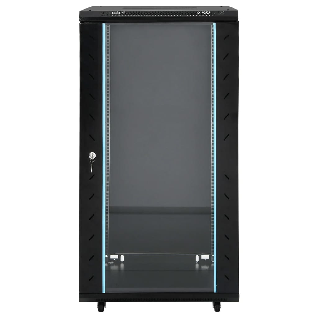 22HE Netzwerkschrank mit Schwenkfüßen 19" IP20 60x60x120 cm - Netzwerkspeichersysteme online kaufen in der Schweiz | Speedjust Schweiz
