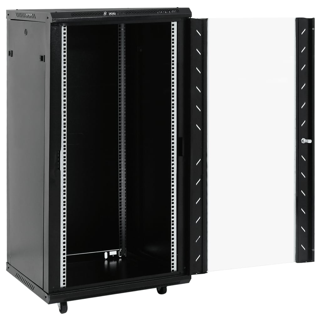 22HE Netzwerkschrank mit Schwenkfüßen 19" IP20 60x60x120 cm - Netzwerkspeichersysteme online kaufen in der Schweiz | Speedjust Schweiz