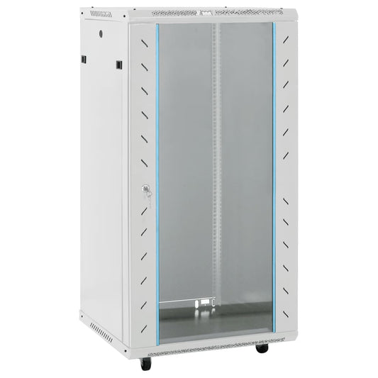 22U Netzwerkschrank auf Rollen 19" IP20 60x60x120 cm - Speedjust Schweiz