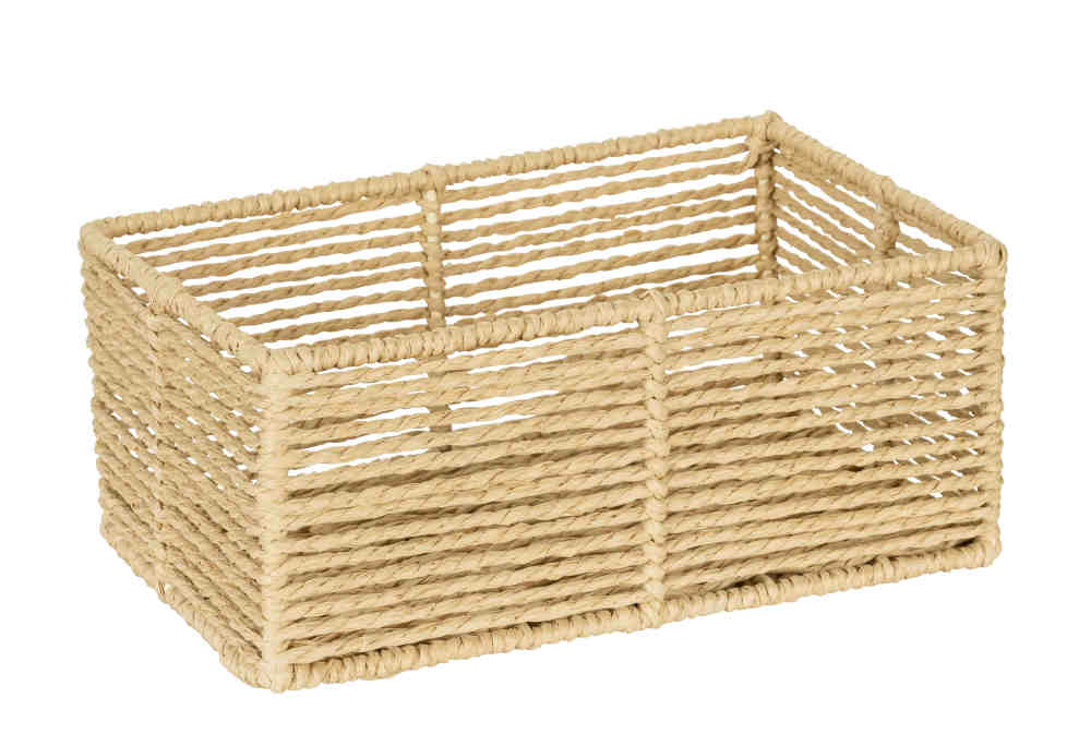Wenko - Meria S Beige Basket - Chic Bathroom Storage 🛁🧺