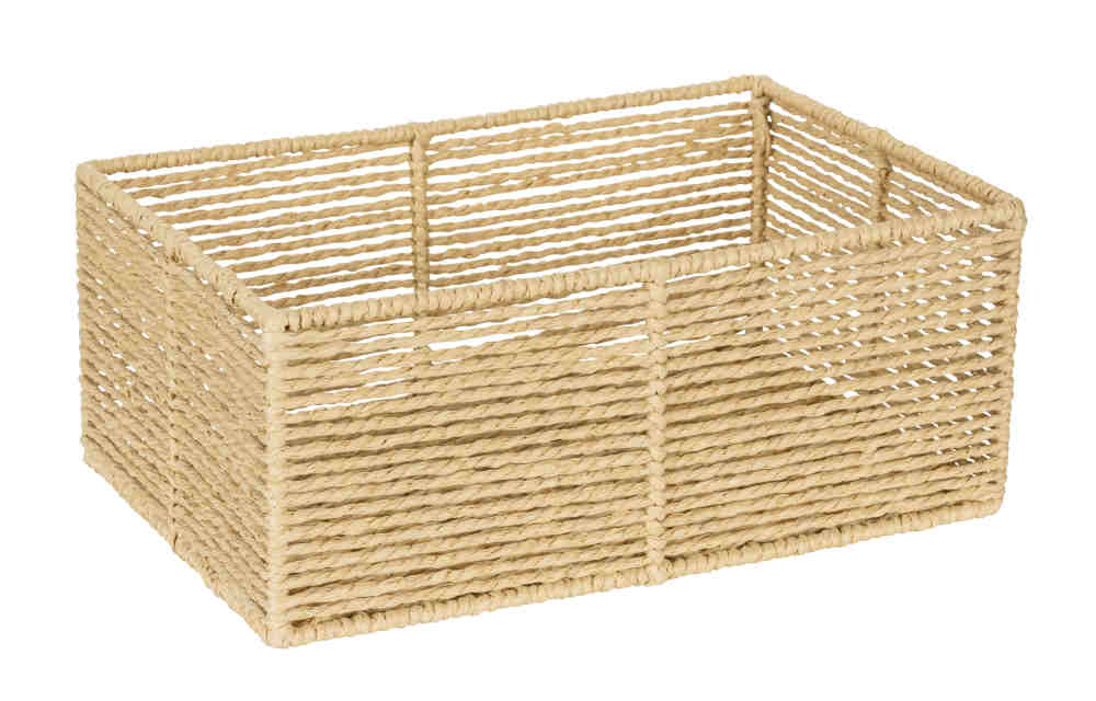 WENKO - Meria M Beige Basket - Stylish Storage! 🧺
