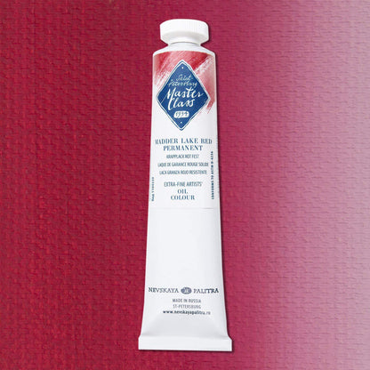 Nevskaya Palitra Master Class Ölfarbe Krapplack Rot Fest 339 (46ml)
