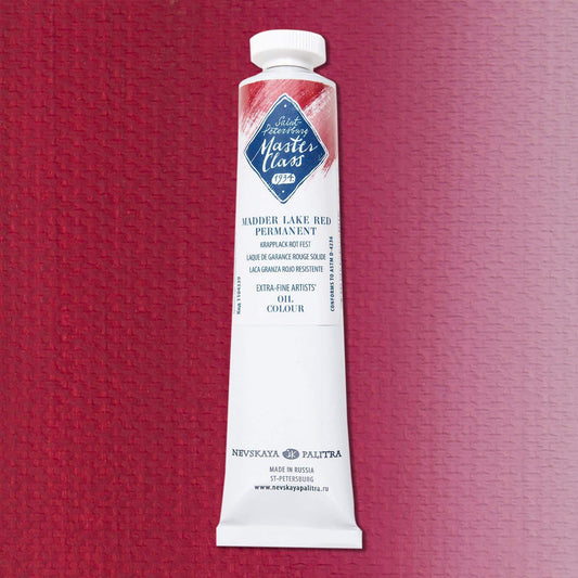 Nevskaya Palitra Master Class Ölfarbe Krapplack Rot Fest 339 (46ml)