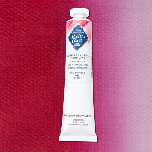 Nevskaya Palitra Master Class Ölfarbe Krapplack Rosa Fest 338 (46ml)