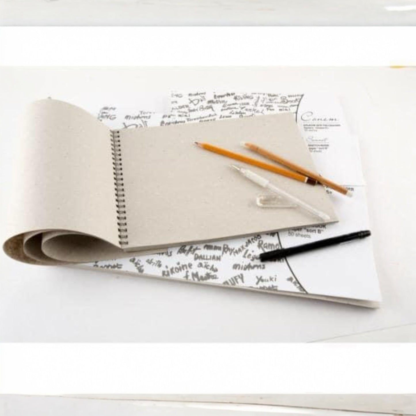 Sonnet Skizzenblock 19x26 cm – B-Sorte Grau für kreative Arbeiten