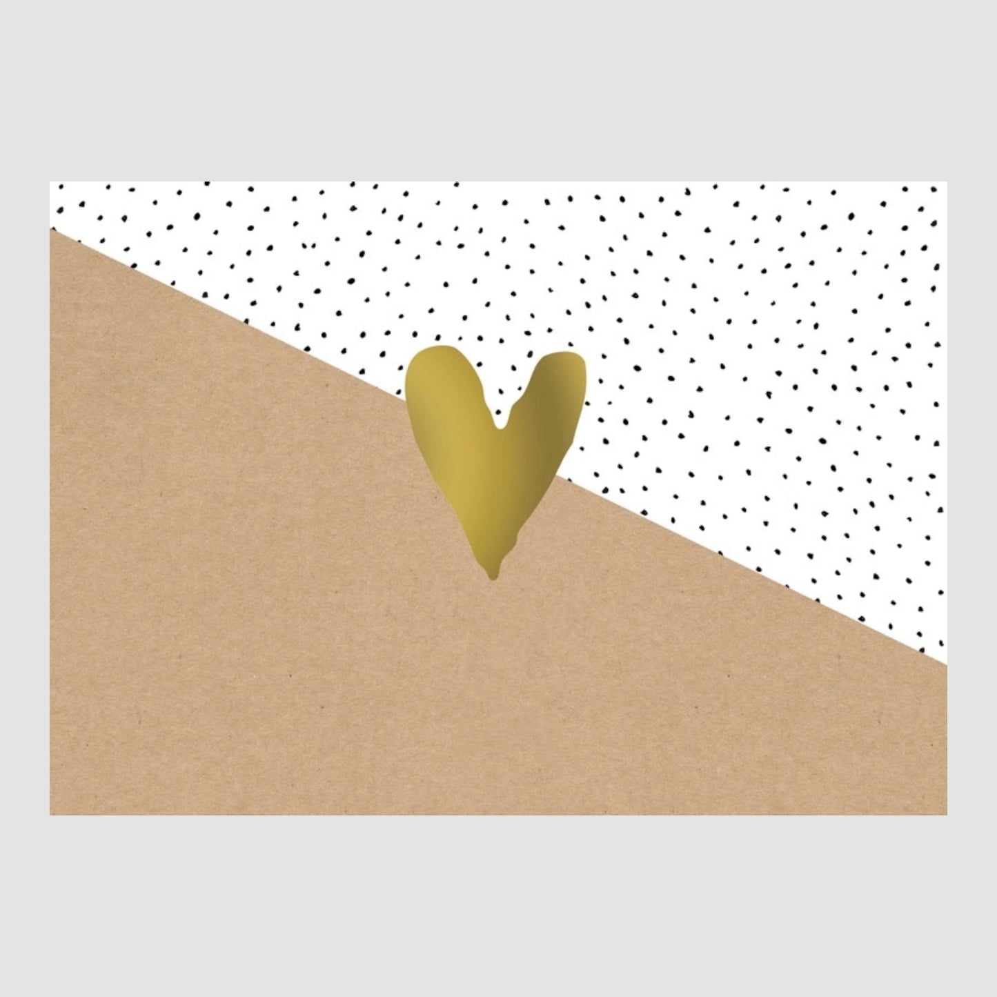 Postkarte Herz