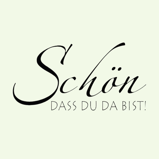 Rayher Holzstempel Schön dass Du ,3 × 5 cm