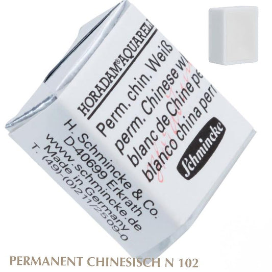 Schmincke HORADAM Aquarellfarbe  1/2 Näpfchen № 102 Permanent Chinesisch