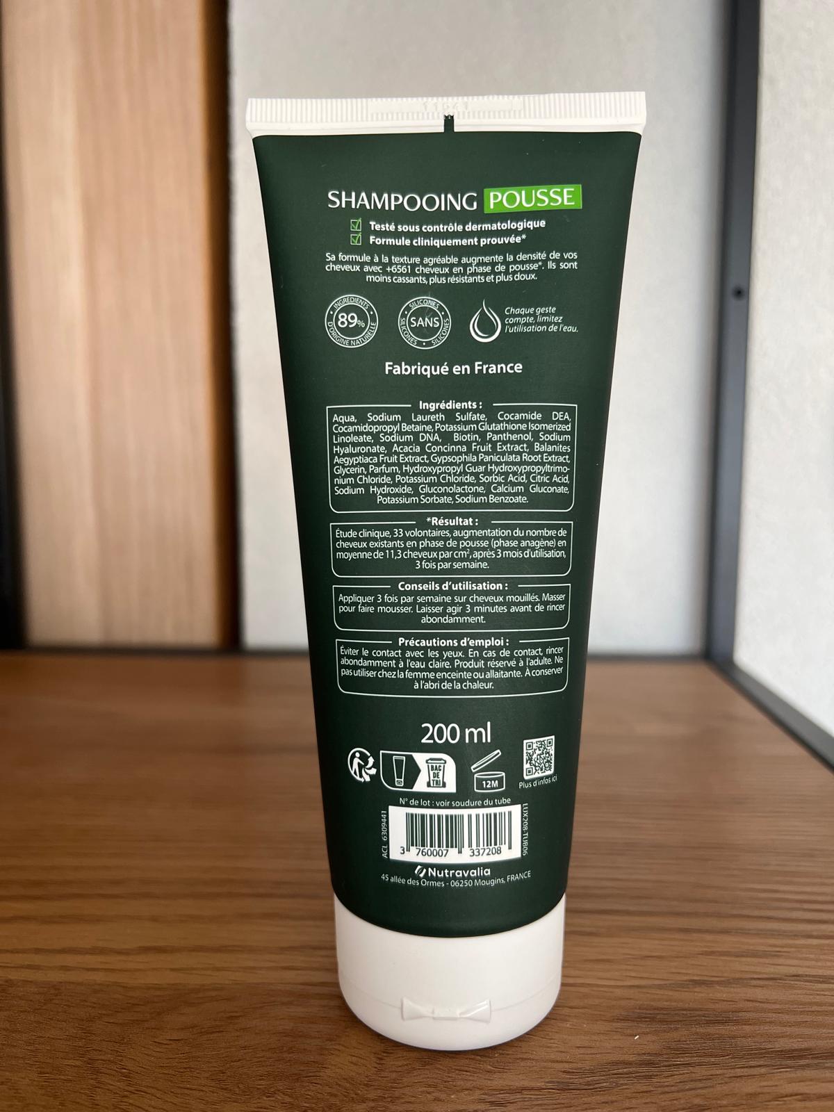 Luxéol Growth Shampoo – Hair Density & Strength – 200 ml