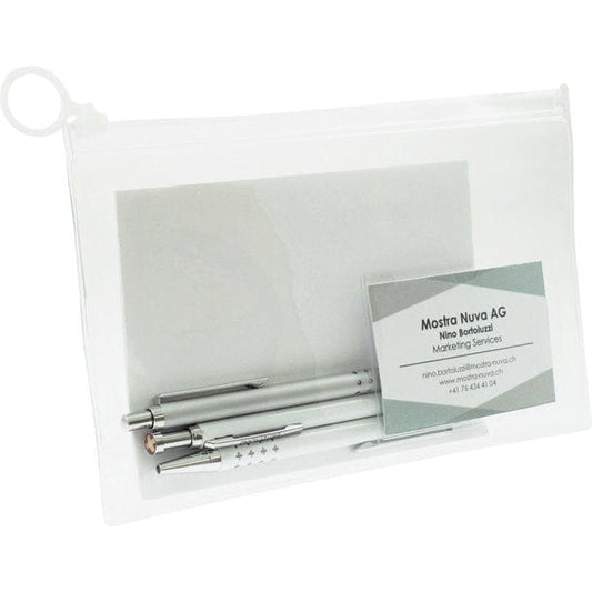 Sample Bag Musterbeutel 22 x 14 cm mit Reissverschluss 10er Set