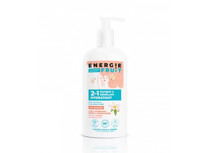 ENERGIE FRUIT - 2-in-1 Hair Treatment with Monoi - Unlock Glossy, Beautiful Hair! 🌟🍃