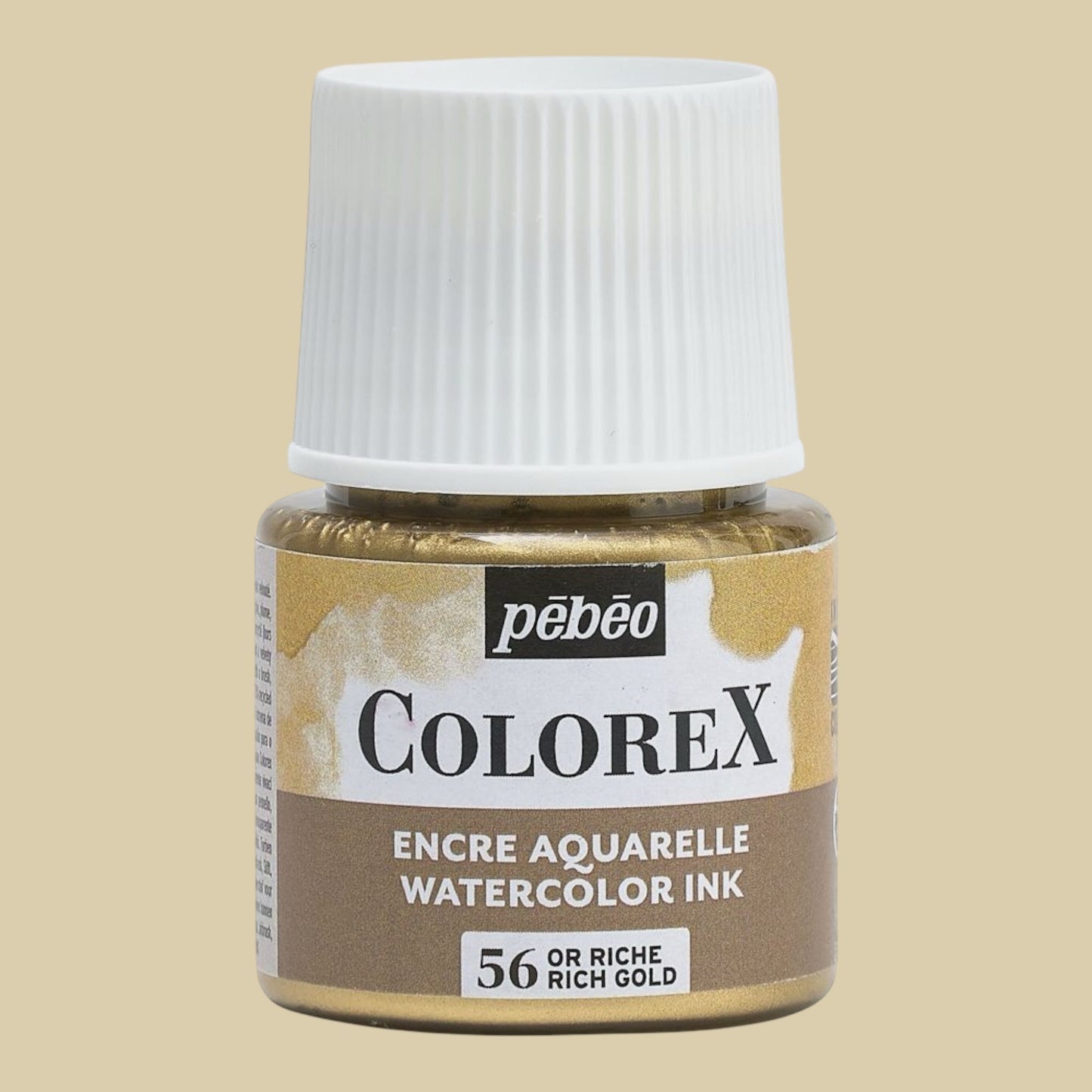 Pebeo Colorex Inks - Rich Gold, 45 ml