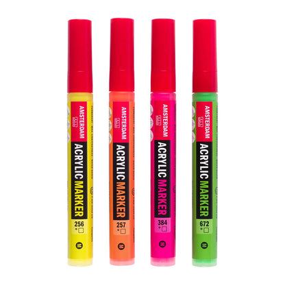 Amsterdam Acrylmarker Reflexset | 4 Farben