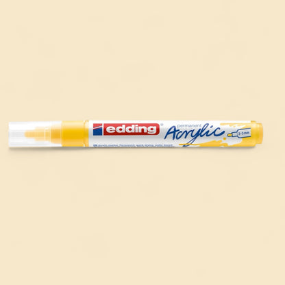 Edding 5100 Acrylmarker verkehrsgelb 905 , Rundspitze 2-3 mm