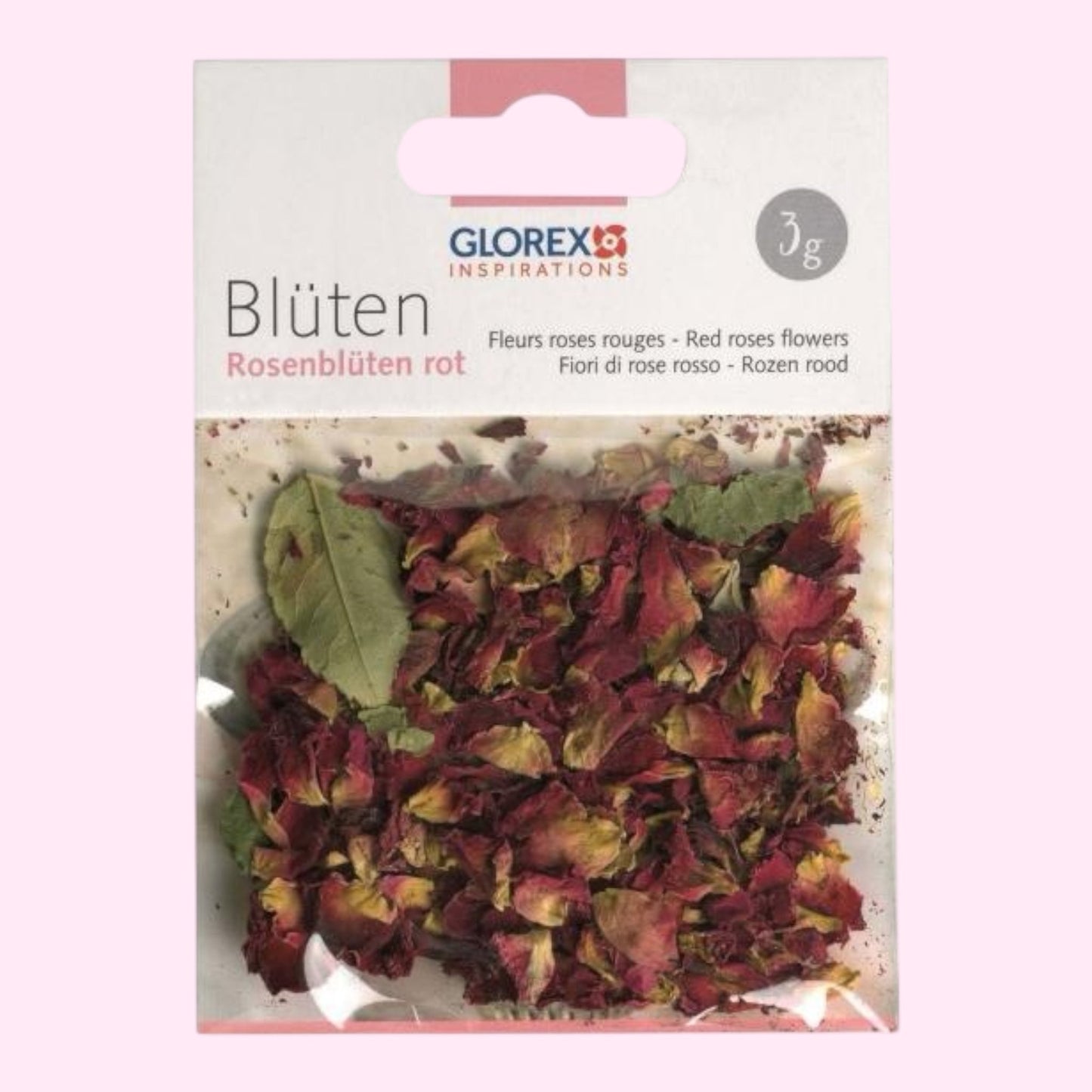 Glorex Blüten Rosenblüten 3 g