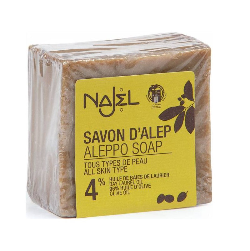 Najel - Aleppo Soap with 4% Laurel Oil - Pure Elegance for Your Skin 🌟🧴🌱