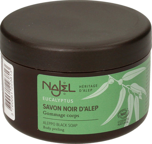 Najel - Aleppo Black Soap Body Scrub - Revitalize Your Skin Naturally 🌿✨