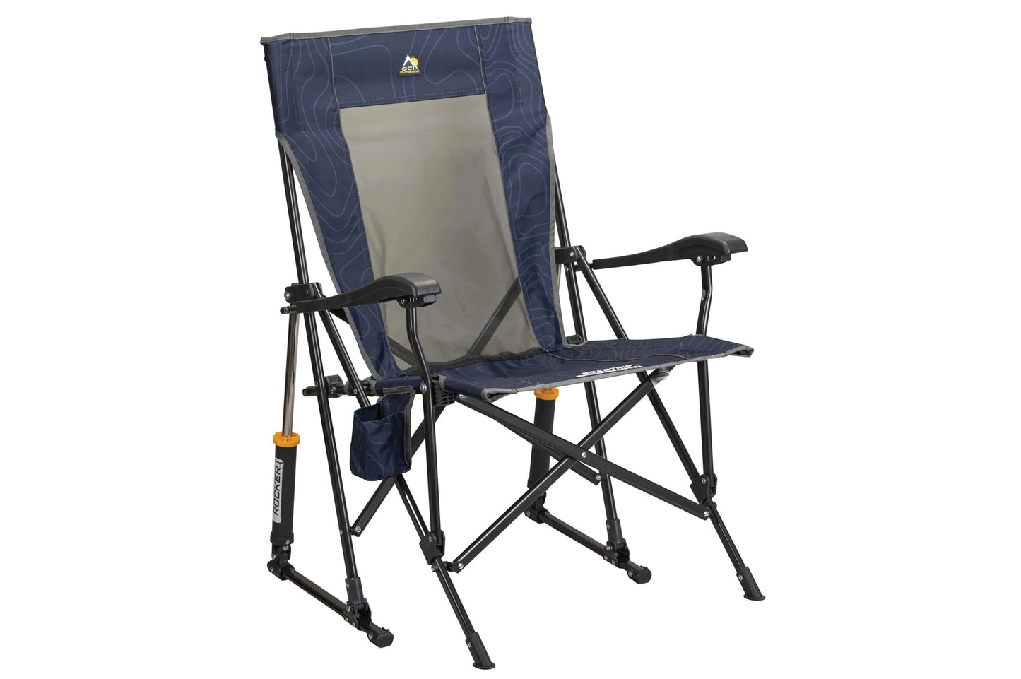 Road Trip Rocker Navy Topo