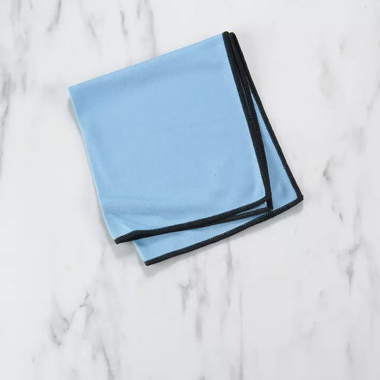 PIMPANT Extra-Fine Microfibre Cleaning Cloth – Reusable Streak-Free Glass & Mirror Cloth, 40 × 40 cm
