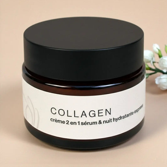 Collagen Cream 2-in-1 Express Moisturizing Serum & Night