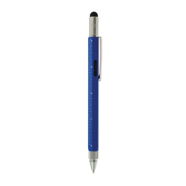 Workman's Multi Tool 8-in-1 Konstruktionsstift – Messing, Wasserwaage & Touch