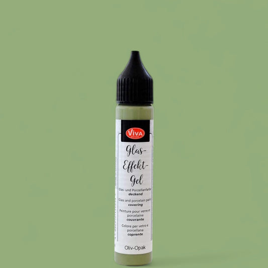 Viva Decor . Glas-Effekt-Gel . Deckend . Oliv.