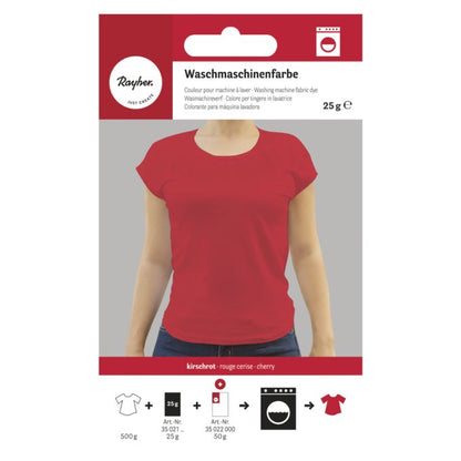 Rayher Waschmaschinenfarbe Kirschrot