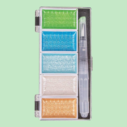 Rayher  Aquarell 5er Set Metallic