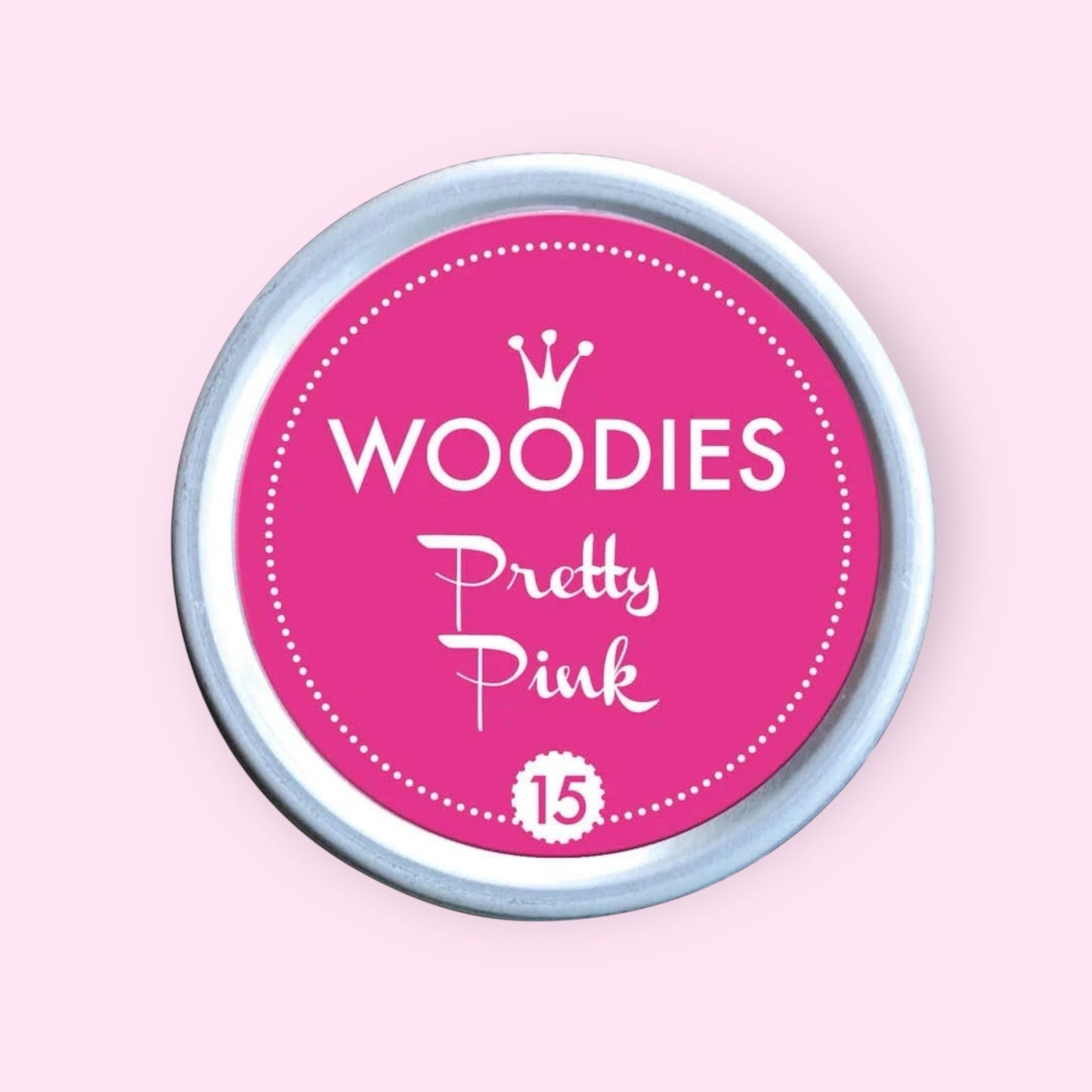 Woodies Stempelkissen Pretty Pink 15
