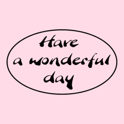Glorex Reliefeinlage Have a wonderful day