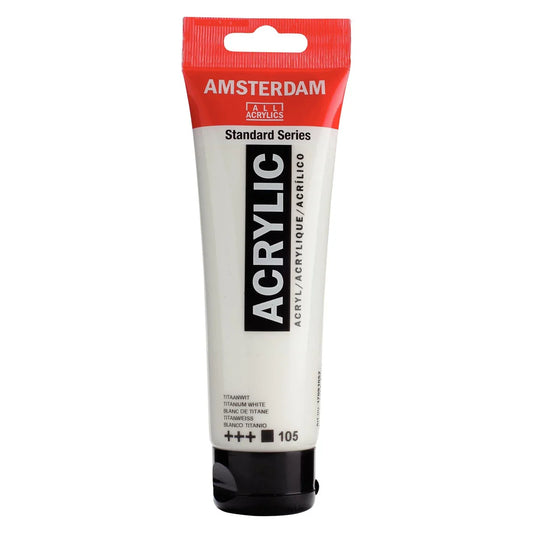 Amsterdam Standard Series Acrylfarbe - Titanweiß 105