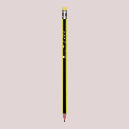Bleistift mit Radiergummi ''Neon Triangle''