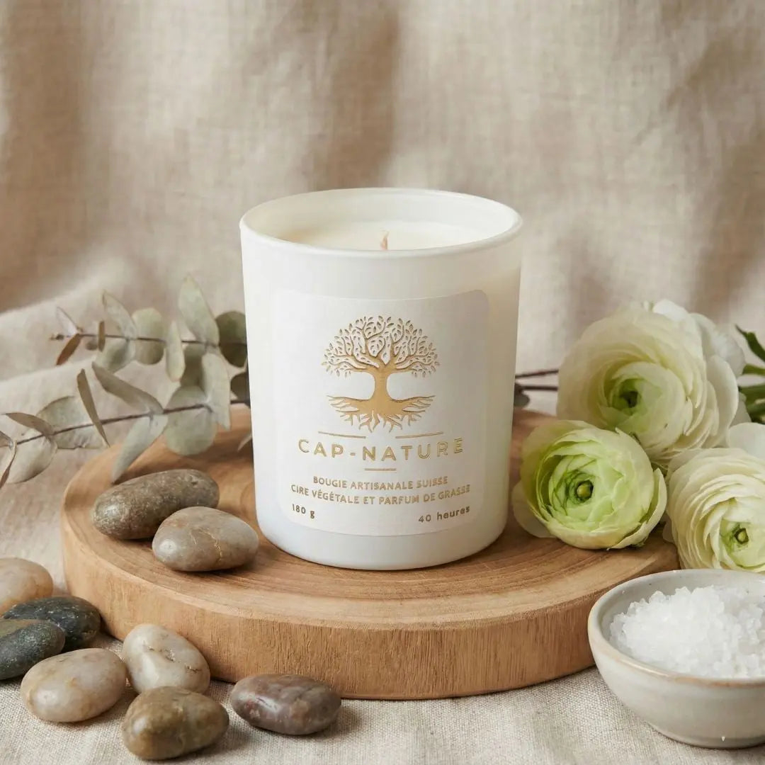 Bougie Artisanale à la Cire de Soja – Parfum Harmonie