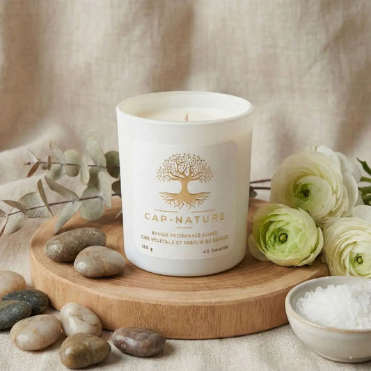 Bougie Artisanale à la Cire de Soja – Parfum Harmonie