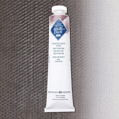 Nevskaya Palitra Master Class Ölfarbe Violettgrau Lory 816 (46ml)