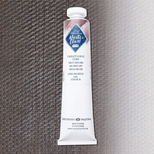 Nevskaya Palitra Master Class Ölfarbe Violettgrau Lory 816 (46ml)